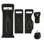 Nordstern® Lot de 3 sacs cadeaux en feutre pour bouteilles de vin, de liqueur et de champagne