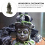 Décorations d'aquarium, statue de Bouddha portable, cachette d'aquarium, décoration d'aménagement paysager, cachette, grotte, 28