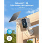 ieGeek Caméra de Surveillance Extérieure 4G LTE, 2K HD, Solaire avec Carte SIM, sans WiFi