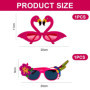 Pack De 2 Lunettes Habillées, Lunettes De Soleil Drôles, Lunettes De Soleil Drôles, Lunettes De Soleil Folles, Lunettes De Solei
