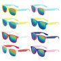 CHSZSH 8 Paires De Lunettes De Soleil, Lunettes De Soleil Color Block, Lunettes De Soleil Mode Personnalisées, Lunettes De Solei