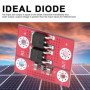 Diode idéale de 15A Batterie Panneau Solaire chargeant l'anti diode Protection d'irrigation inversée Diodes-Contrôleur De Idéal