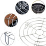 Grille Ronde en Acier Inoxydable - Support Polyvalent pour Cuisson à la Vapeur, Refroidissement & Friture, Accessoire de Cuisine