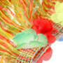 SUPVOX Ensemble De DéGuisement HawaïEn 5 PièCes - Jupe Hula 40cm, Bracelets, Bandeau Et Guirlande Pour FêTe Tropicale, Plage, Ca