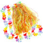 SUPVOX Ensemble De DéGuisement HawaïEn 5 PièCes - Jupe Hula 40cm, Bracelets, Bandeau Et Guirlande Pour FêTe Tropicale, Plage, Ca