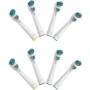 Brossettes de rechange Compatible avec Braun Oralb Dual Clean, Têtes de Rechange pour Brosse à Dents Electrique Oralb, 8 Pièces