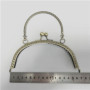 HEALLILY sac à main en métal cadre rétro sac à main fermoir serrure porte-monnaie poignée pour accessoires de couture bricolage 