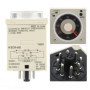KSTE Relais Temporisé, H3CR-A8, Bouton de commande, 1.2S-300H, 8-Pin, 100-240V, 100-125VDC
