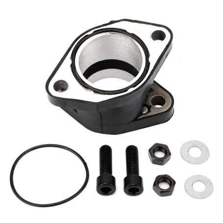KSTE Carburateur Adaptateur collecteur d'admission d'amorçage conjoint Compatible with Warrior 350 YFM350X 1987-2004