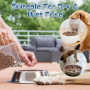 HWSWSH Gamelle Anti Glouton Chien Silicone Découpable, Insert Degamelle Anti-glouton Chat, Gamelle d'Alimentation Lente Animaux 
