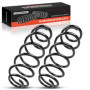 Frankberg 2x Ressorts de suspension Essieu Arrière Compatibles avec 307 2000-2014 C4 Coupé 2004-2011 C4 I 2004-2011 C4 II 2009-2