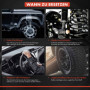 Frankberg 2x Ressorts de suspension Essieu Arrière Compatibles avec 307 2000-2014 C4 Coupé 2004-2011 C4 I 2004-2011 C4 II 2009-2