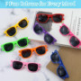 Lot de 18 lunettes de soleil multicolores pour enfants, lunettes de soleil pour tout-petits, lunettes de soleil pour enfants, lu