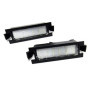 RZG Lot de 2 éclairages de plaque d'immatriculation LED Canbus pour 2012-2017 i30 GD 3D/5D Berline Accent RB Cee'd JD HB/SW