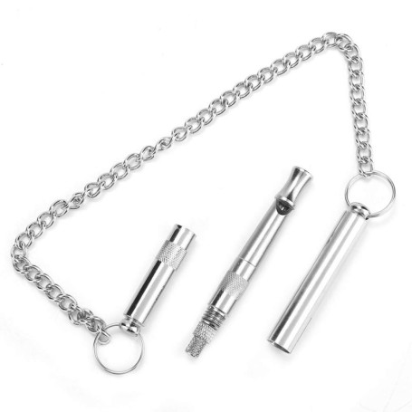 Hffheer Sifflet À Ultrasons pour Chien Sifflet Professionnel pour Chien Arrêtez Sifflet À Pois Réglable Sifflet pour Chien