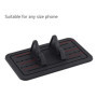 Support Telephone Voiture,Fydun Support Smartphone Voiture Anti-Dérapant de Silicone Collant Fixation Phone Holder Car pour 12 P