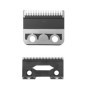 KEMEI 2296 Lames de rechange pour tondeuse à cheveux professionnelle – Construites en acier inoxydable au carbone, tête de coupe