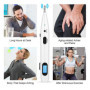 Rhorawill Stylo Acupuncture Stylo électronique D'acupuncture Sans Aiguille Soulagement de la Douleur Détecteur Point D'acupunctu