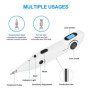 Rhorawill Stylo Acupuncture Stylo électronique D'acupuncture Sans Aiguille Soulagement de la Douleur Détecteur Point D'acupunctu
