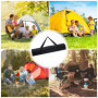 Zikenis 120×20 cm Sac de Trépied,Sac de Rangement Portable pour mât de Tente,de Rangement Multifonction pour Camping,étanche pou