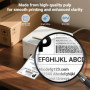 500 feuilles (2×250) etiquettes autocollantes 4" x 6", etiquette thermique 100×150mm, shipping label sans BPA, etiquettes autoco