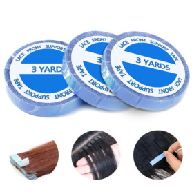 3 Rouleau Bande Adhesive Extension, TPU Matériel Bande d’Extension 0.8CM Extension Adhesive Imperméable 3Yards Collant et Durabl