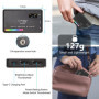 LUXCEO Panneau LED RGB 2500K-9000K,Mini Lampe de Caméra Portable, CRI 95+,3100mAh Batterie intégrée,140 Perles de Lampe Video,po