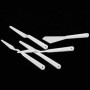 5pcs Couteaux à Palette à Peinture en Plastique Couleur Blanche Palette Couteaux Peinture Art Pigment Spatules