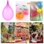 EHDWXVZM 500 Ballons Colorés, Mini Ballons en Latex, Ballons Remplis d'eau, Jouets De Plage, Fournitures De Fête.