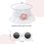 1 Morceau De Chapeau De Pêche À La Pointe Et 1 Paire De Lunettes De Soleil, Chapeau De Soleil Respirant Des Enfants, Lunettes De