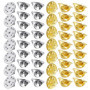 50 Morceaux De Boucles D'Aiguille en Métal, Matériaux De Bijoux De Bricolage, Accessoires De Bijoux, Peuvent Faire des Broches, 