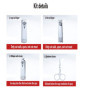DXIA Kit Manucure, Manucure Pédicure 8 Pièce Set, Coupe Ongle Professionnel Coupe Cuticule Acier Inoxydable, Professionnel en Vo
