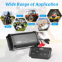 Amplificateur Bluetooth marin 4 canaux Classe D Amp stéréo sur les bateaux UTV ATV Golf Chariots et voitures