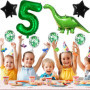 Kawailay 12 pièces dinosaure porte-clés dinosaure porte-clés en silicone dinosaure partie garçon fille anniversaire favori fourn