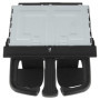 KASturbo Porte Gobelet Support de Tableau Bord pour Panneau Golf Jetta Bora MK4 8P0885995B 1J0858601D