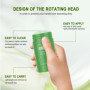 2 Pièces Green Mask Stick Masque Visage,Bâton de Masque Au Thé Vert,Green Stick Mask, Hydratant Efficace,Soins de la Peau Pour H