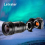 Letrater PL-EOS R Adaptateur de monture d'objectif pour objectif PL convertit en appareils photo Canon RF, RF, R5, R6, C70, Komo