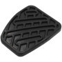 BIAREN Lot de 2 plaquettes de pédale de frein et d'embrayage en caoutchouc pour Nissan Qashqai 2007-2020 (véhicules manuels) 465