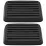BIAREN Lot de 2 coussinets de pédale de frein et d'embrayage en caoutchouc pour Hyundai I10 Getz Accent Elantra Excel Tiburon Sc