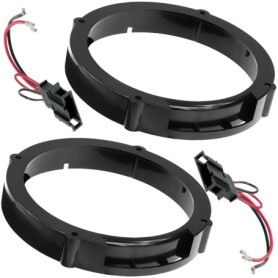 Sound-way - Kit Montage Haut-parleurs Cadre Supports pour Seat Ibiza 6L / Leon - KC45