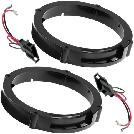 Sound-way - Kit Montage Haut-parleurs Cadre Supports pour Seat Ibiza 6L / Leon - KC45