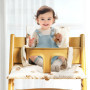 WANDGU Coussin Chaise Haute Bebe: Coussin Compatible avec Stokke Tripp Trapp pour un Nettoyage Facile Détachable, Coussin de Cha
