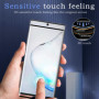 2 Pièces Verre Trempé pour Samsung Galaxy note 10 Plus, Film Protection Écran, Film Protecteur Vitre, 3D Incurvé Couverture Comp