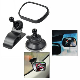 OFKPO Rétroviseur pour Siège de Sécurité à l'Intérieur de la Voiture, Bébé Vue Arrière Miroir, Retroviseur de Surveillance Régla