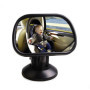 OFKPO Rétroviseur pour Siège de Sécurité à l'Intérieur de la Voiture, Bébé Vue Arrière Miroir, Retroviseur de Surveillance Régla