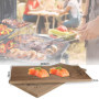 Sprifityy 2 Pièces Planches à Fumer en Bois de Cèdre Rouge - Bois 100% Naturel,Planches Grillade Barbecues,Durable et réutilisab