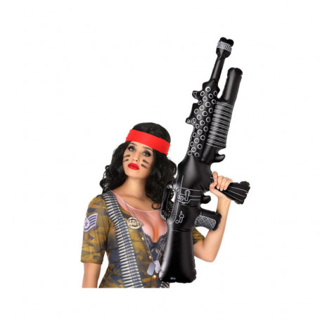 Mitrailleuse Militaire Noir 110 cm Gonflable 15,99 €