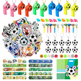 YAMAIDUO 120 Pièces Kit Football Pinata Anniversaire Garçon, Decoration Anniversaire Foot Sachet Anniversaire Enfant pour Pinata