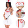 AISOO Sexy Nurse Fancy Dress Naughty Costume Womens Ladies Lingerie Hem Do Dress Party Play Dressing up Complete Outfit Vêtement