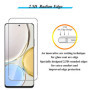 FWang Lot de 3 Verre Trempé Compatible avec Honor Magic4 Lite 5G,9H Dureté,Anti-Rayures,sans Bulles,HD,2 Pièces Caméra Arrière P